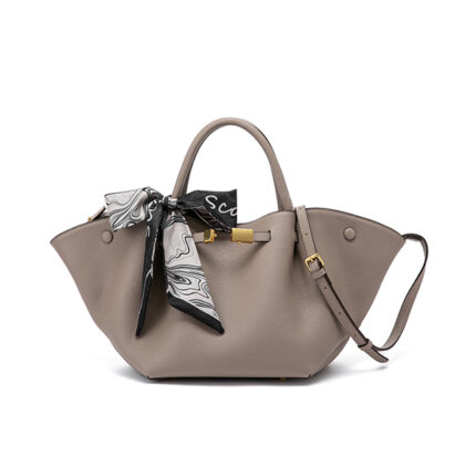 Wing  Cowhide Leather Tote Handbag